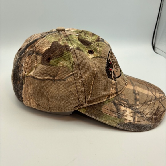 Vintage Bass Pro Shops Fish Hunting Camo Pattern Retro Hat Size 2XL - Picture 4 of 9